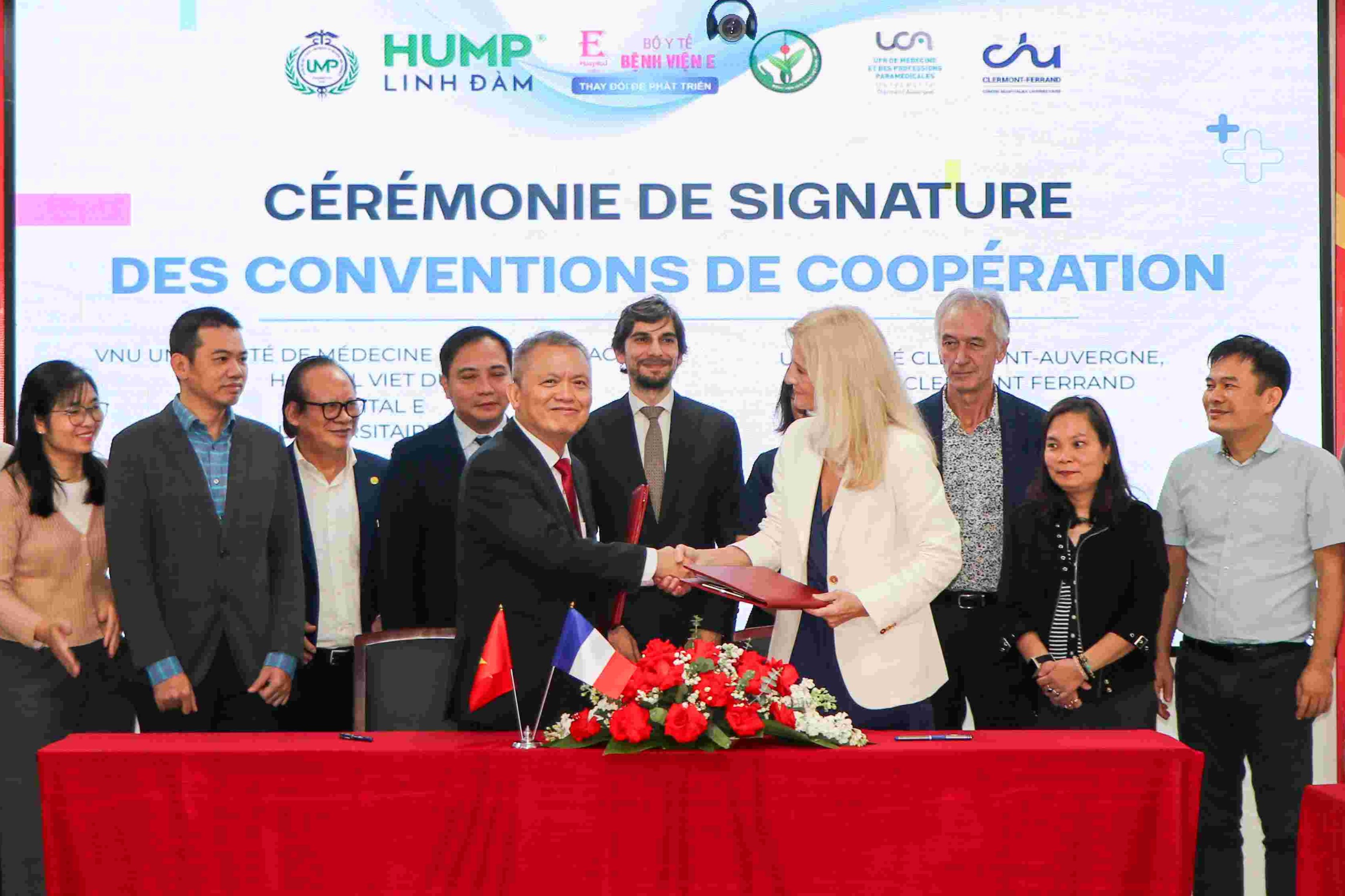 Bước tiến mới trong hợp tác y tế Pháp - Việt: Trường ĐH Y Dược cùng Bệnh viện đối tác tại Việt Nam ký kết thỏa thuận với ĐH Clermont-Auvergne và Bệnh viện ĐH Clermont-Ferrand